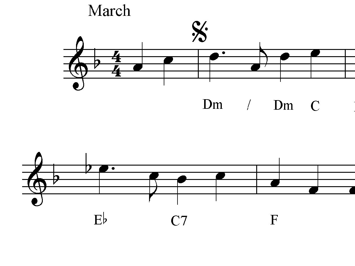 Geordie Greig's March