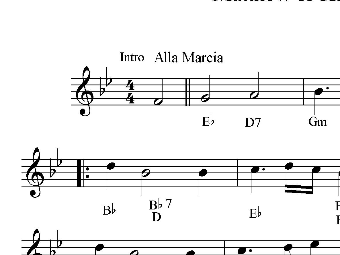 Mathew & Karen's Wedding March